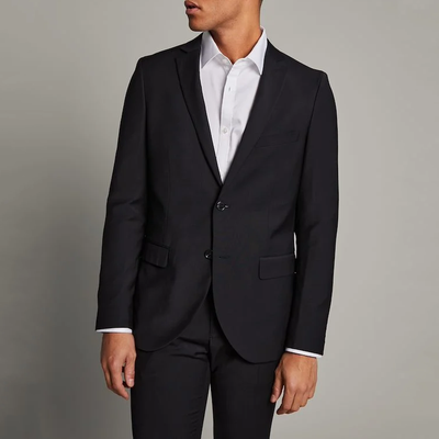 Gotstyle Fashion - Matinique Suits Wool Blend Bi-Stretch Blazer - Black