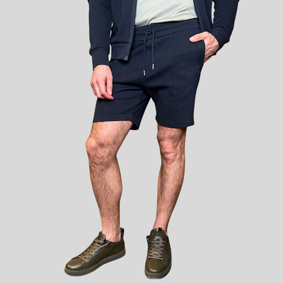 Gotstyle Fashion - WAHTS Shorts Double Face Pique Shorts - Dark Navy