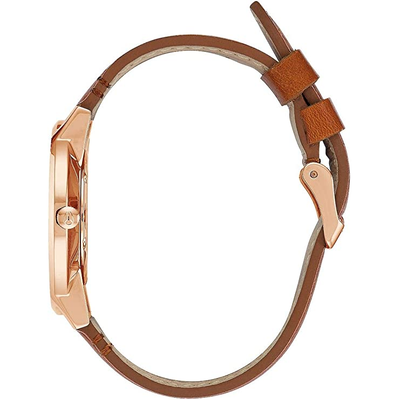 Gotstyle Fashion - Nixon Jewellery Porter Leather - Rose Gold/White/Saddle