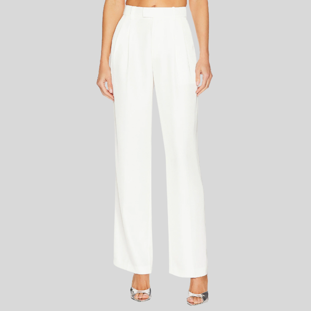 Gotstyle Fashion - Rails Pants Structured Twill Pleated Pant - White